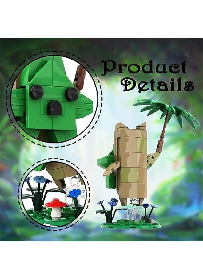 null - Korok Building Sets for Adults Kids, Yahaha Figure Game Player Collection Creative Building Blocks Model Toy,Unique BOTW Hestu Cute Merch Building Kit Decorations Toys Gifts(115PCS) - Image 1