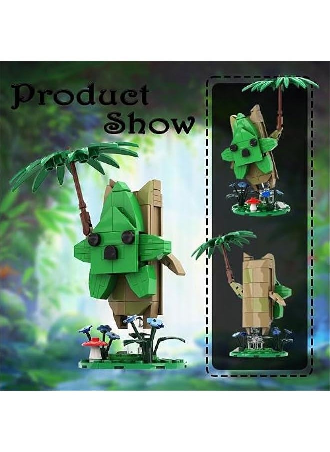 null - Korok Building Sets for Adults Kids, Yahaha Figure Game Player Collection Creative Building Blocks Model Toy,Unique BOTW Hestu Cute Merch Building Kit Decorations Toys Gifts(115PCS) - Image 1