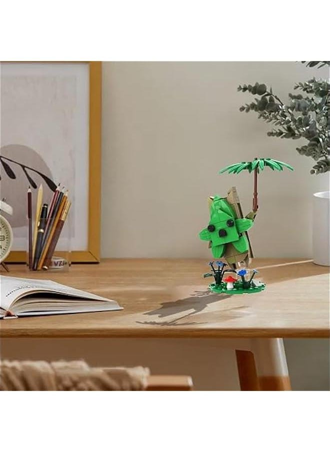 null - Korok Building Sets for Adults Kids, Yahaha Figure Game Player Collection Creative Building Blocks Model Toy,Unique BOTW Hestu Cute Merch Building Kit Decorations Toys Gifts(115PCS) - Image 1