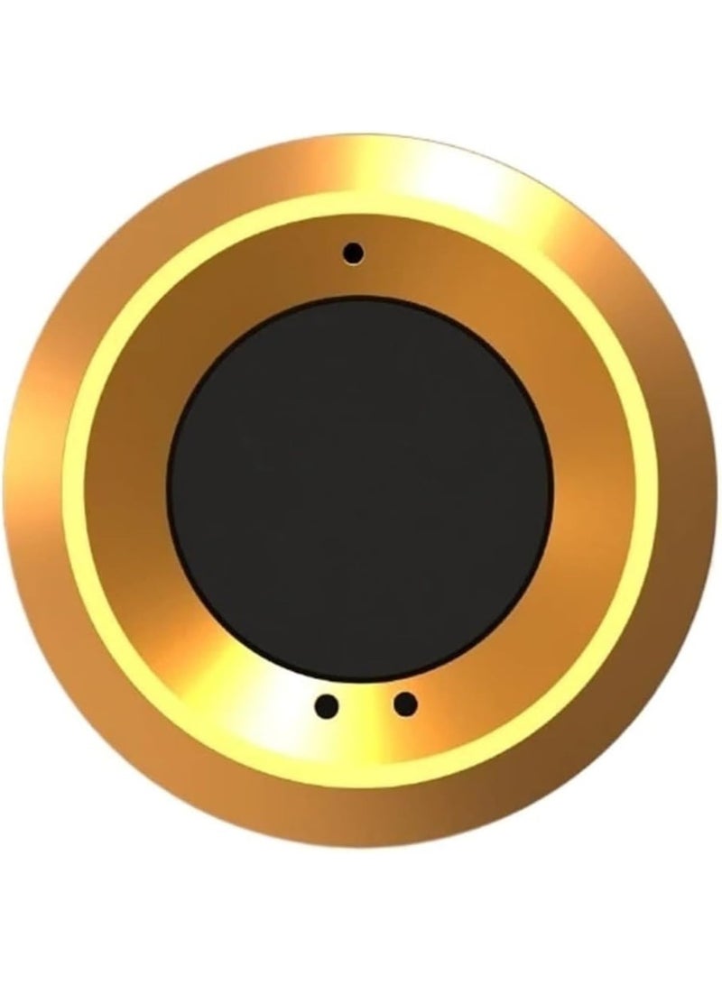 Smart Electronic Drawer Lock with Fingerprint Access – Suitable for Storage Cabinets, File Drawers, and Furniture Doors – Gold - Image 1