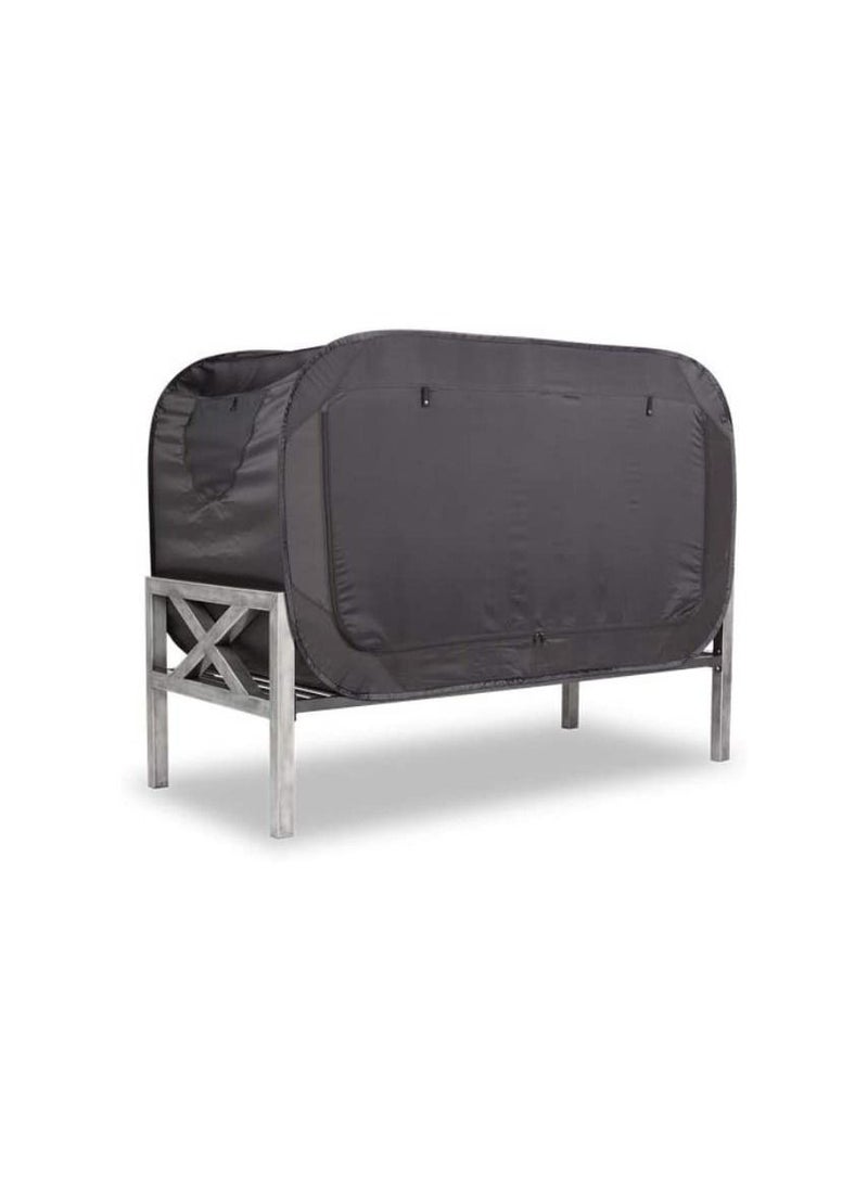 Generic - Bed Tent Pop Up Privacy Tent for Single Size Bed, Easy to Set Up and Take Down Top Bunk Bed Tent - Dim Interior Helps You Sleep Soundly, Great for Shared Rooms - Image 1
