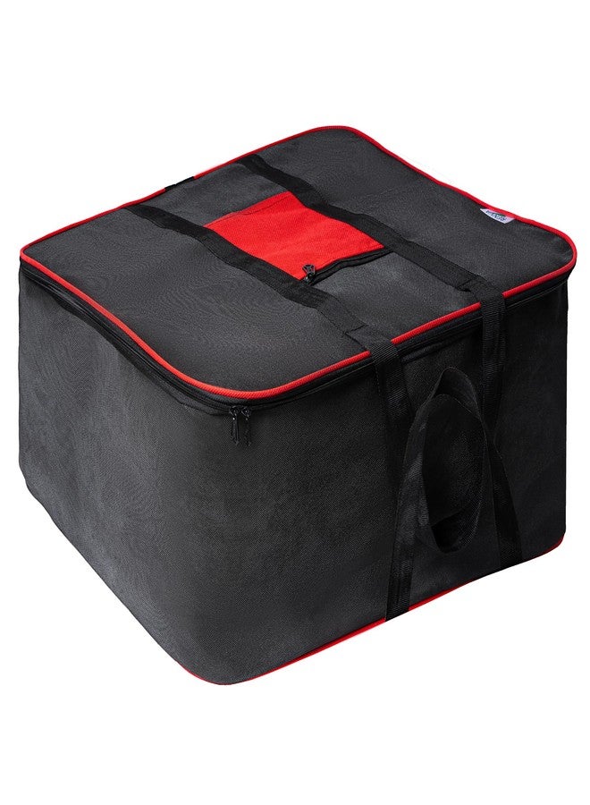 RENVA Underbed Storage Bags | Large Capacity Foldable Storage Containers with Clear Window & Reinforced Handles | 70L Organizer for Blankets, Comforters, Bedding & Clothes (Adam, 1 pc) - Image 2