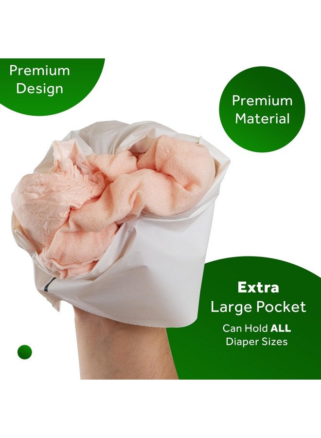 MaskIt MaskIT Diaper Disposal Bags - Premium Disposable Diaper Bags For All Diaper Sizes At Home Or On the Go (1 box - 25 Bags) - Image 2