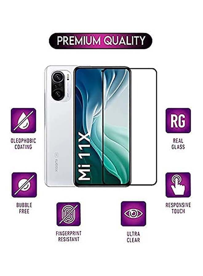 Tempered Glass Screen Protector for Mi 11X, Mi 11X Pro Clear - Image 2