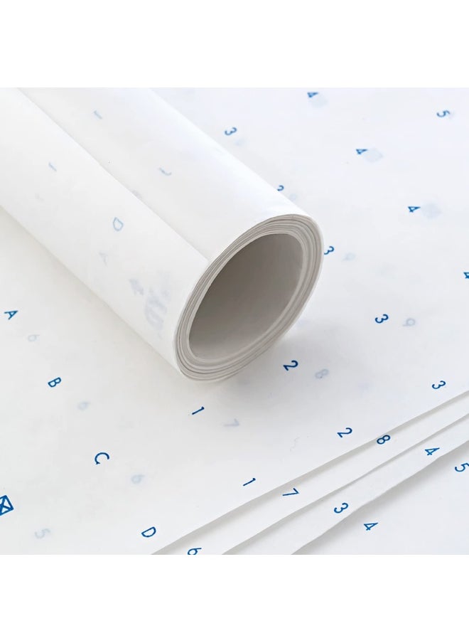 Generic - Pattern Paper For Fashion Design 45 Inches X 10 Yards Alpha Numeric Dotted Marking Paper Made In The Usa - Image 1