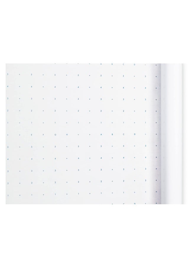 Generic - Pattern Paper For Fashion Design 45 Inches X 10 Yards Alpha Numeric Dotted Marking Paper Made In The Usa - Image 1