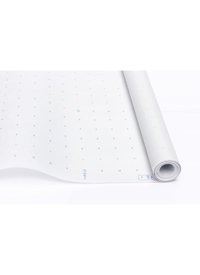 Generic - Pattern Paper For Fashion Design 45 Inches X 10 Yards Alpha Numeric Dotted Marking Paper Made In The Usa - Image 1