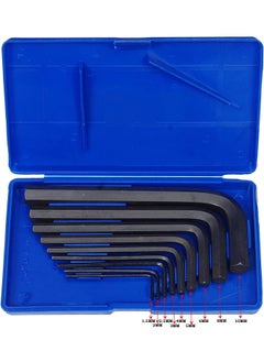 Inditrust Inditrust Allen Key Kit PLASTIC BOX Bolt Spanner Goti Wrench L Shape Repair Tool Set for BikeBicycleCycleGuitar Allen Key Set with 1pc 2 in 1 screwdriver  - Image 4