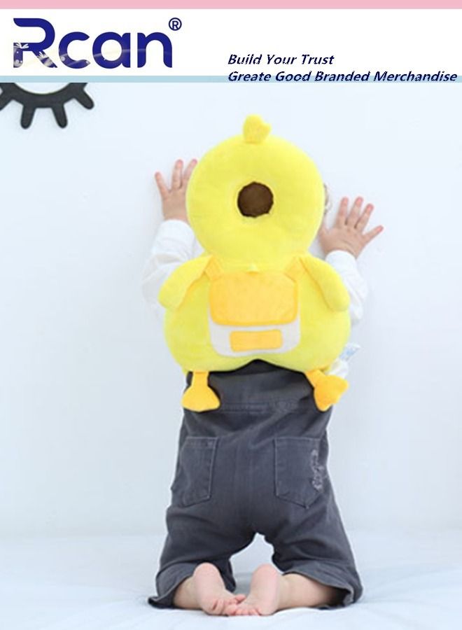 Rcan Baby Head Protector Toddlers Head Safety Pad Cushion Adjustable Toddlers Head Safety Pad Cushion Backpack Baby Back Protection for Crawling & Walking for Age 4-24Months  - Image 3
