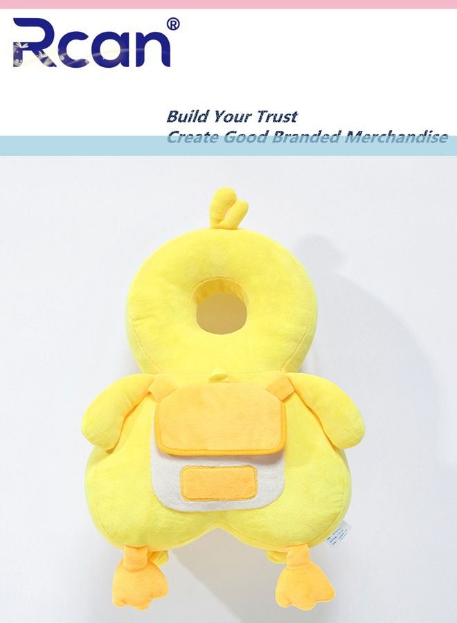 Rcan Baby Head Protector Toddlers Head Safety Pad Cushion Adjustable Toddlers Head Safety Pad Cushion Backpack Baby Back Protection for Crawling & Walking for Age 4-24Months  - Image 5
