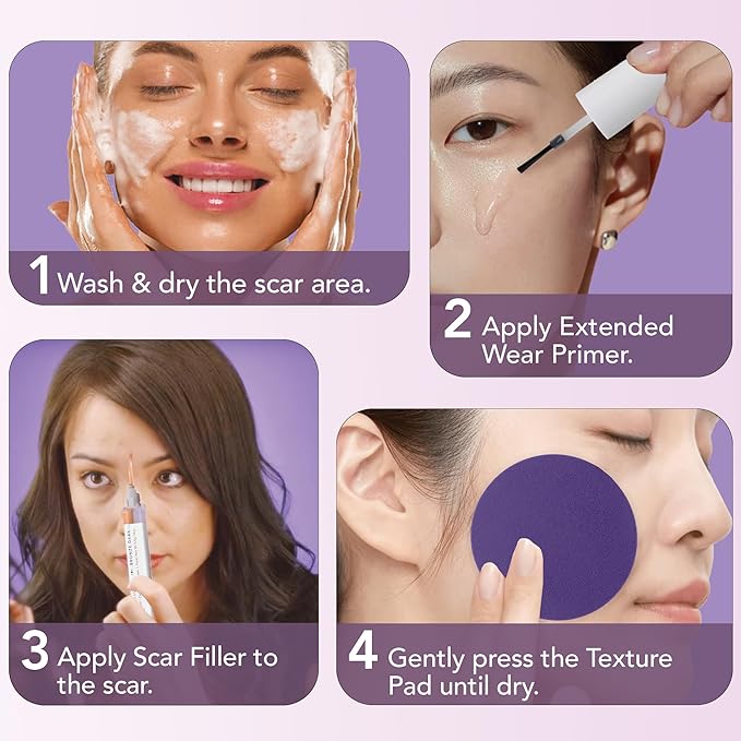 Dermaflage Single Applicator Scar Concealer Refill Fair - Image 4