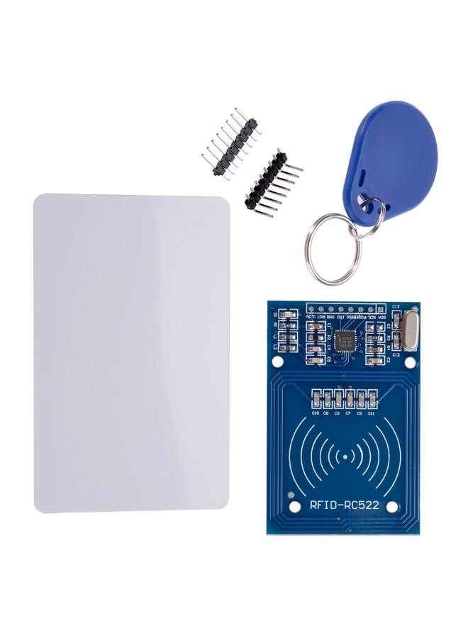RFID RC522 Module 13.56MHz – MFRC522 Reader & Writer Kit with Key Fob and Card for Arduino & Raspberry Pi - Image 1