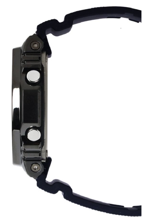 Casio Men Watch G-shock Metal Covered Analog Digital Red Dial Resin Band GM-2100B-4ADR - Image 3