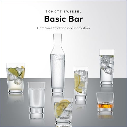 SCHOTT ZWIESEL كؤوس بار شوت زفيزل الأساسية سعة 13 أونصة (مجموعة من 6)، كؤوس مشروبات متوسطة الحجم، آمنة للغسل في غسالة الصحون، زجاج كريستالي تريتان، صنع في ألمانيا - Image 4