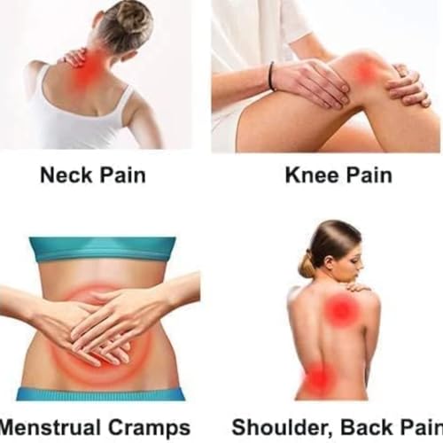 ROKOO Hot Water Bag Heating Gel Pack for Pain Relief - Electric Heat Pad for Back Pain (Multicolour) - Image 3
