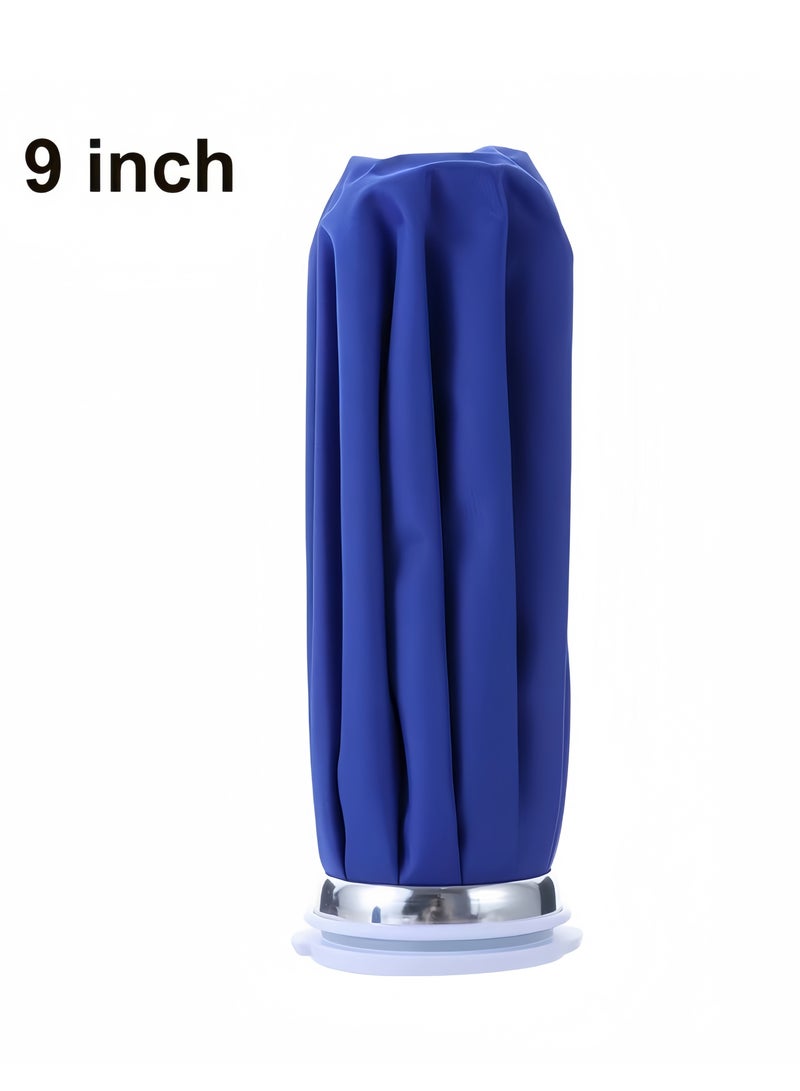 9 Inch Cold And Hot Ice Bag Pack for Pain Relief Reusable and Waterproof with Spill-Proof Lids and Durable Leak-Proof Materials - From Acnoria Care - Image 2