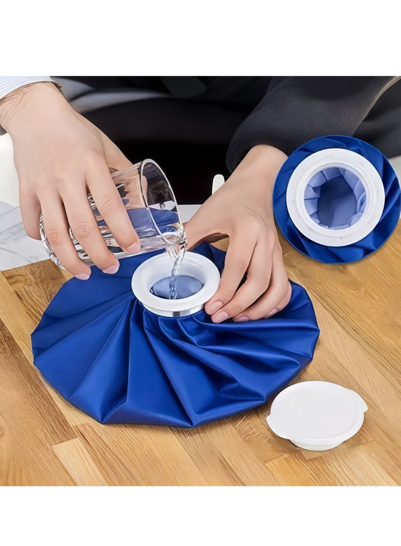 9 Inch Cold And Hot Ice Bag Pack for Pain Relief Reusable and Waterproof with Spill-Proof Lids and Durable Leak-Proof Materials - From Acnoria Care - Image 4