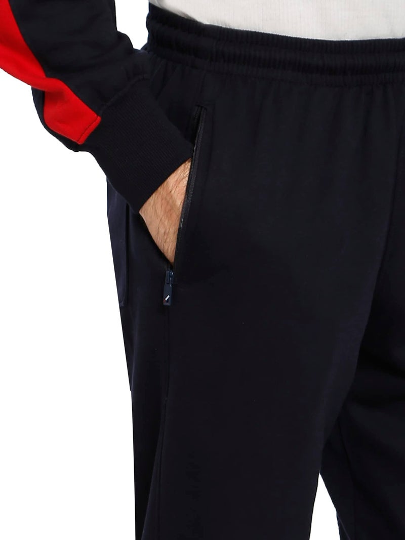 Matelco Men's woolen tracksuit for winter (Regular, XL, Navy- Blue) - Image 5