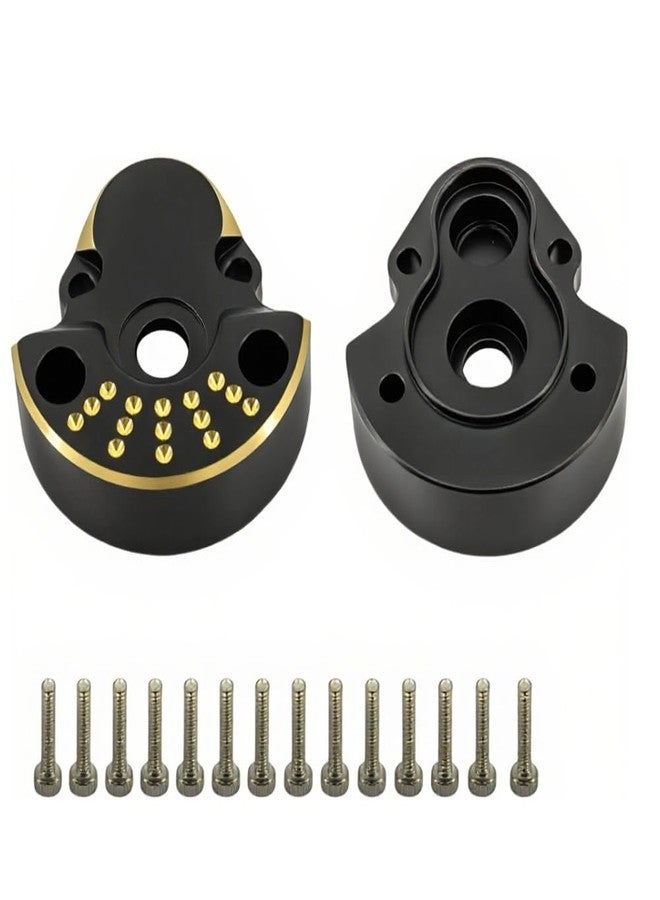 FSDKEDUF 44g 2PCS Black Coating Brass Outer Portal Housing Metal for Redcat Ascent-18 Rc Car Upgrade Parts Crawler Accessories 1/18 Scale - Image 4