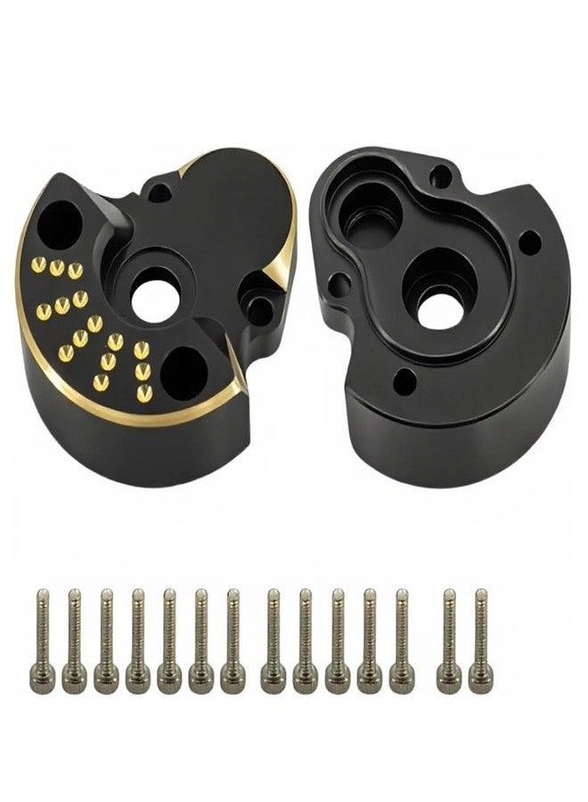 FSDKEDUF 44g 2PCS Black Coating Brass Outer Portal Housing Metal for Redcat Ascent-18 Rc Car Upgrade Parts Crawler Accessories 1/18 Scale - Image 5