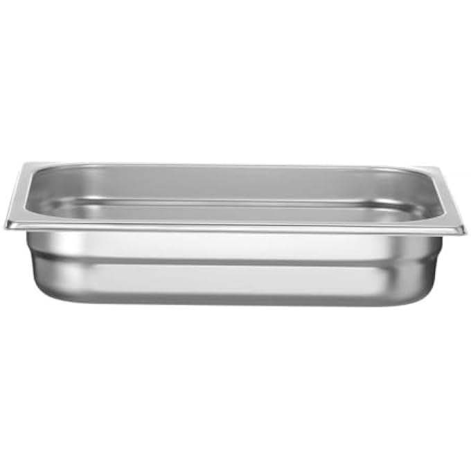 هندي المستلم Gn 12Contenedor GnApilableResistente A Temperaturas De 40 A 300Capto Para HornosCongeladoresCalientaplatosBao Mara4L325X265XH 65MmAcero Inoxable 1810 - Image 1