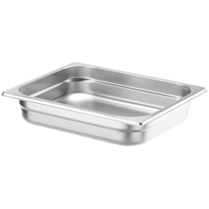 هندي المستلم Gn 12Contenedor GnApilableResistente A Temperaturas De 40 A 300Capto Para HornosCongeladoresCalientaplatosBao Mara4L325X265XH 65MmAcero Inoxable 1810 - Image 2