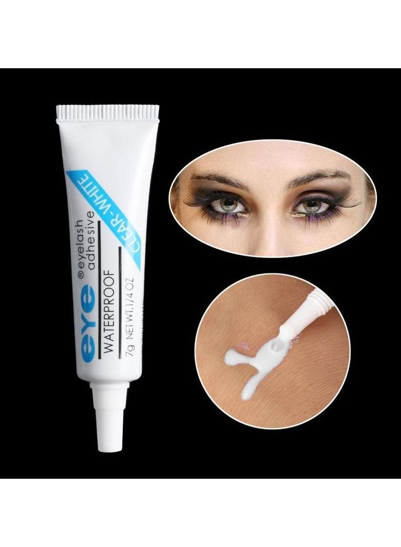 Eye 1PC Light Blue False Eyelash Glue Waterproof Adhesive Eye Makeup Tool - Image 3