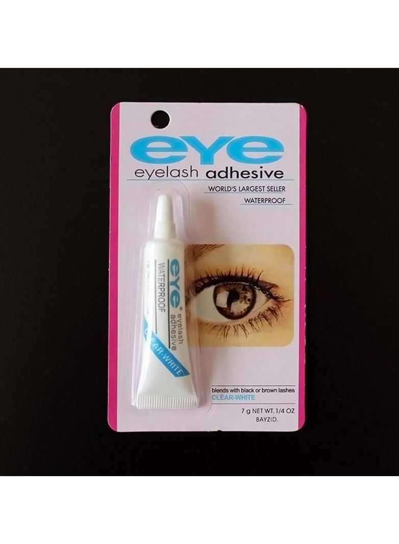 Eye 1PC Light Blue False Eyelash Glue Waterproof Adhesive Eye Makeup Tool - Image 2