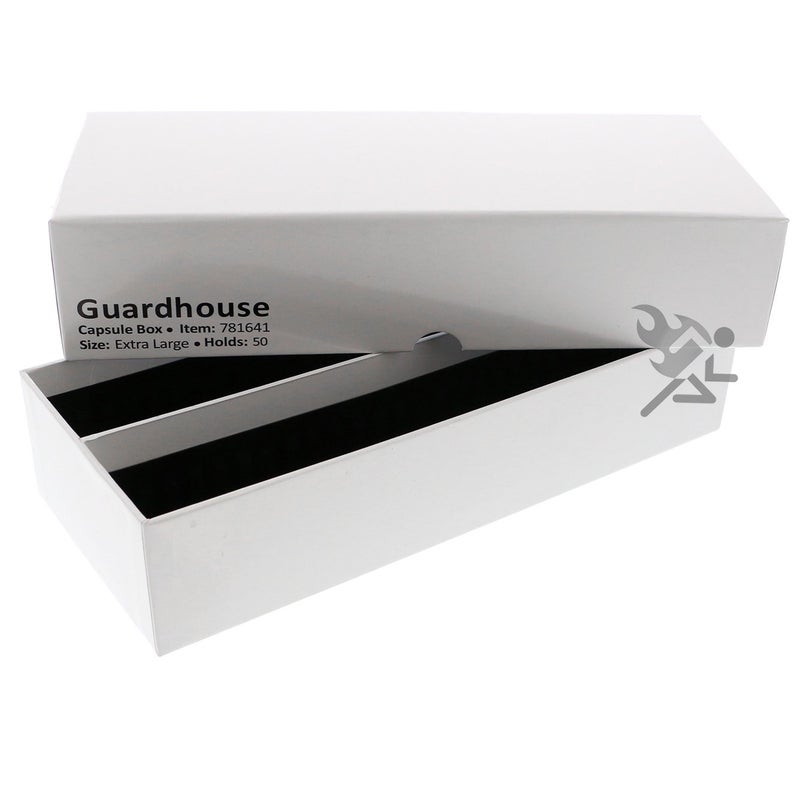 Guardhouse (1) X-large Double Row Coin Holder Storage Box for 1oz Silver Eagle, 1oz Silver & Copper Rounds, and Silver Dollar Coins in Ring Type Capsules - Image 2