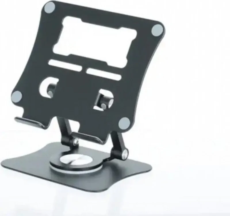 Polhammobile Polham 360 Degree Rotating Height and Angle Adjustable Notebook and Tablet Stand, Non-Slip, Foldable Stand