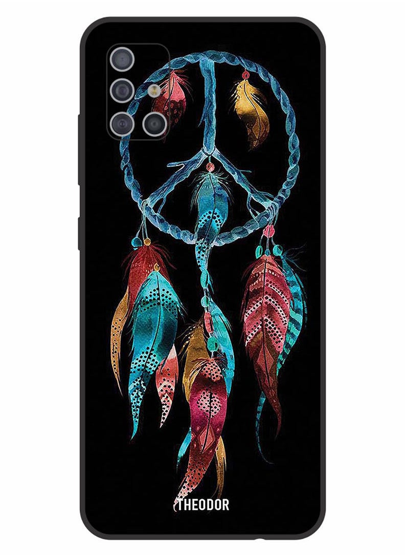 Theodor - Protective Case Cover For SAMSUNG GALAXY A51 5G Wind Charm Blue - Image 1