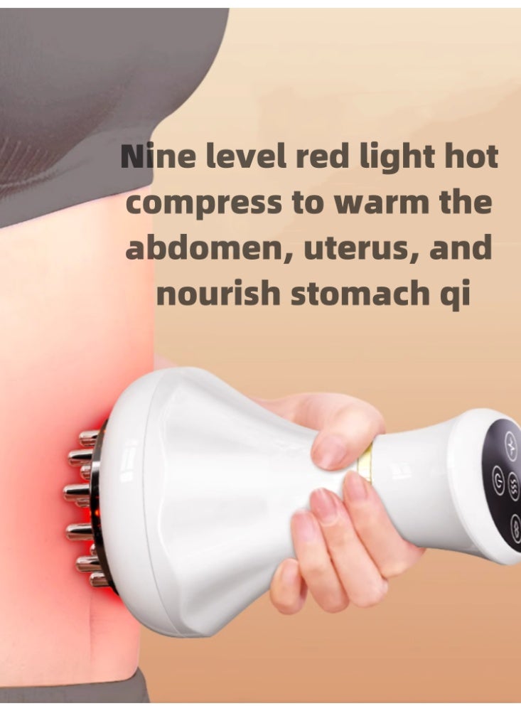 تدليك كهربائي للجسم بأكمله ، الاستخدام المنزلي ، الكتف والرقبة ، فرشاة العضلات ، كشط الساق ، التدليك ، المعدة والظهر ،  المباراة الكاملة - مسحوق زهرة الكرز - Image 4