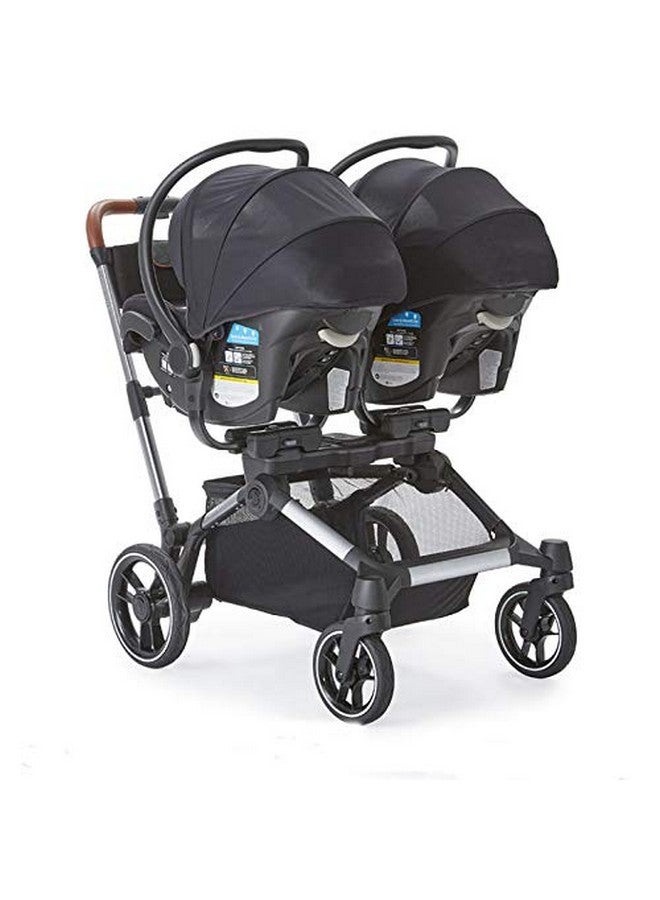 Contours Infant Car Seat Adapter Accessory, Exclusive Compatibility with Element Baby Stroller, Fits Select Cybex, Maxi-COSI and Nuna Models, Check Compatibility Prior to Purchase, Black - Image 4