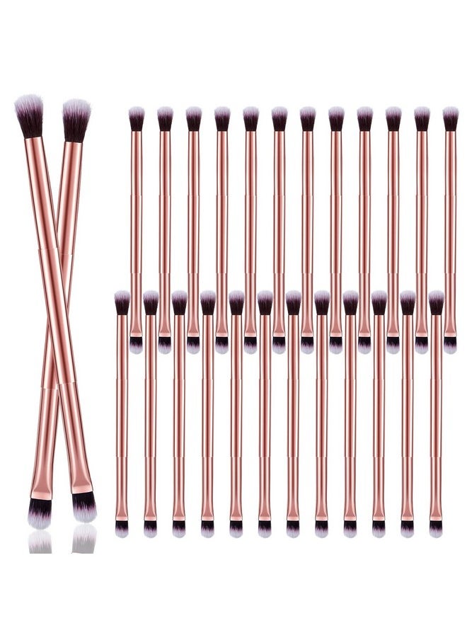 Perthlin - 24 Pcs Eyeshadow Smudge Brush 2 In 1 Eyeshadow Brush 2 Double Ended Concealer Brush Under Eye Small Soft Firm Pointed Foundation Makeup Applicator For Blending Eye Shadow Liner - Image 1