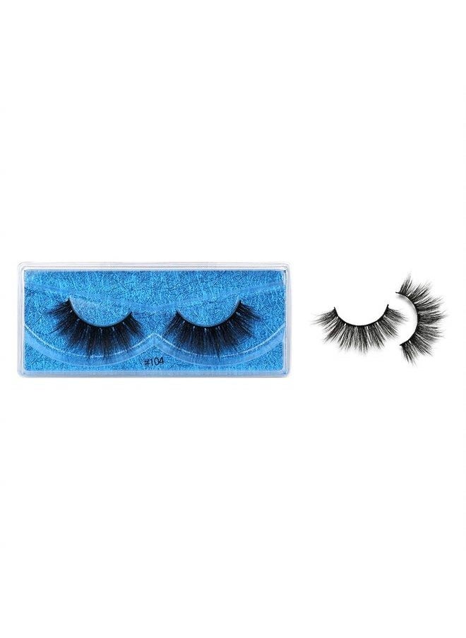 Vayator 10 Pairs Wholesale Soft Fluffy 3D Mink False Eyelashes Dramatic Long Wispies Lash Extension Natural Volume Beauty Handmade Eye Makeup (#104)  - Image 3