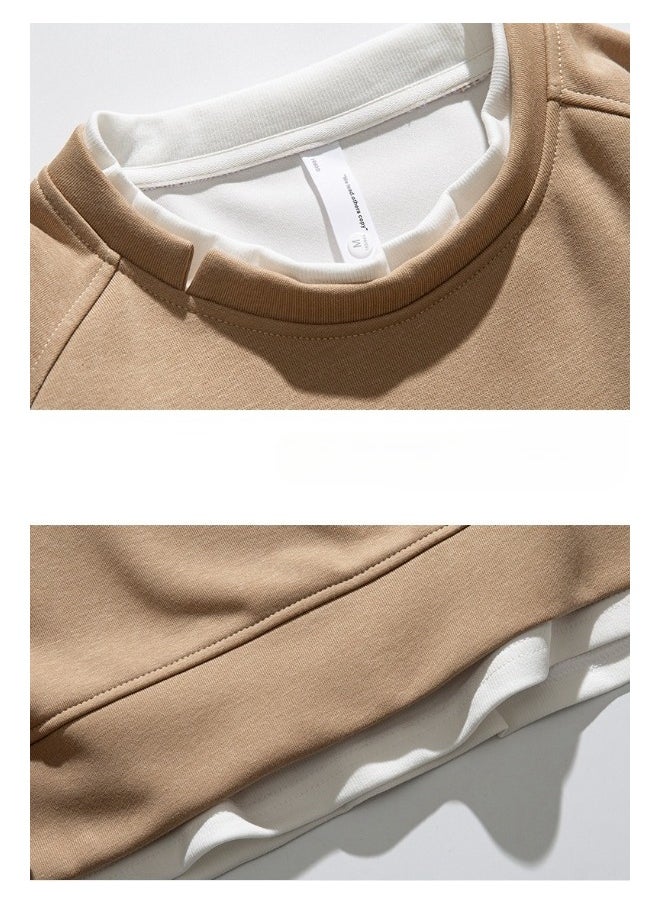 WASSUP NEST - New WASSUP NEST Loose Casual Round Neck Hoodie - Image 1