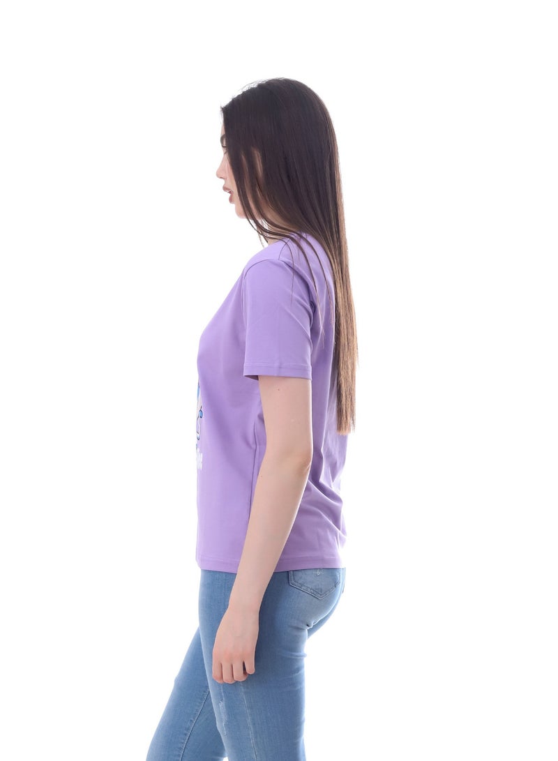 بيبو تيشيرت حريمي مطبوع - Image 3