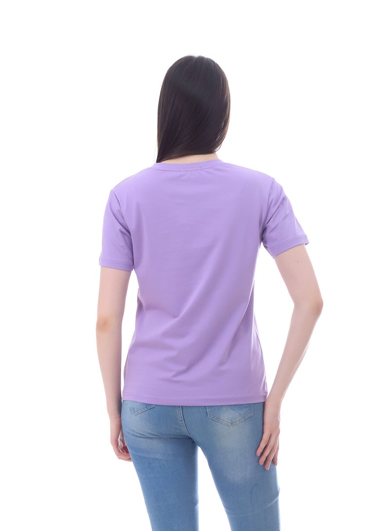 بيبو تيشيرت حريمي مطبوع - Image 4