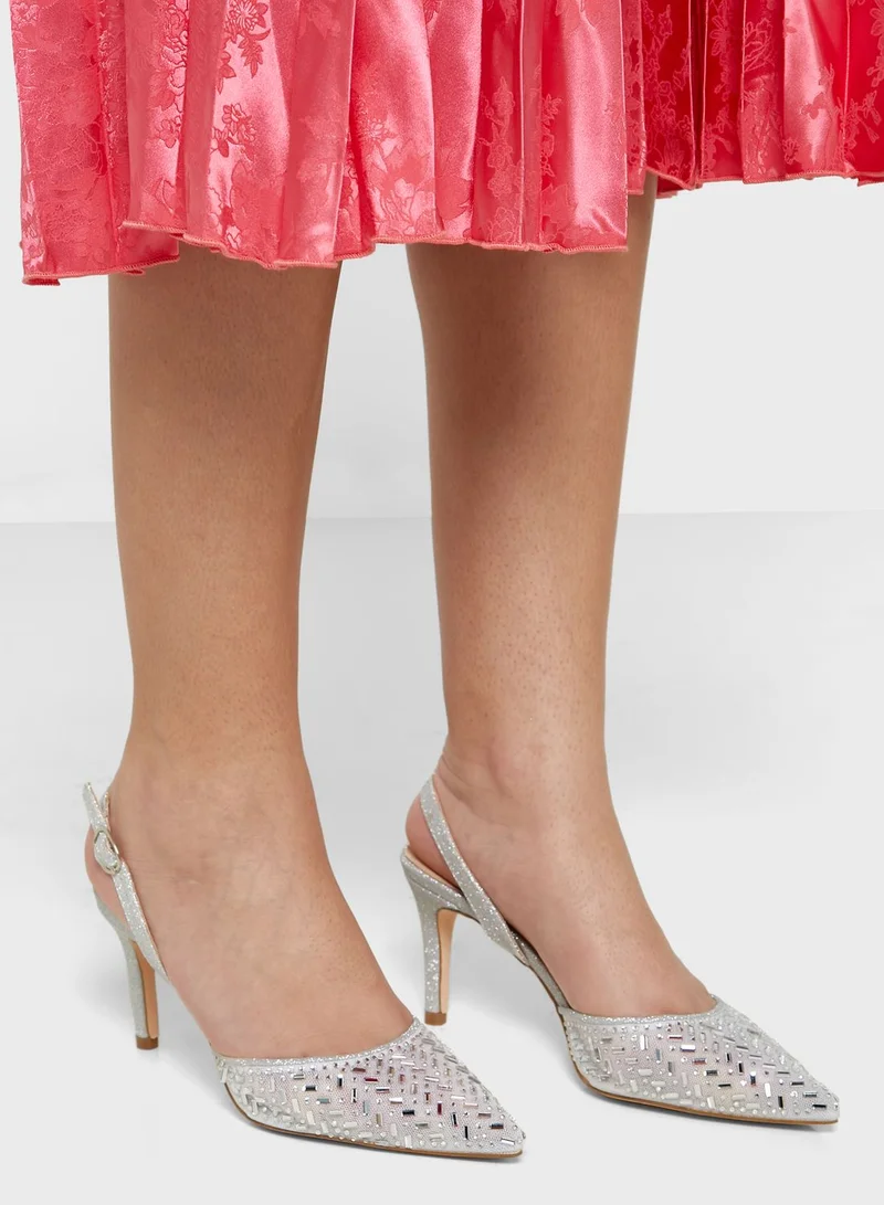 Ella Limited Edition Embellished Pointed-Toe Pumps