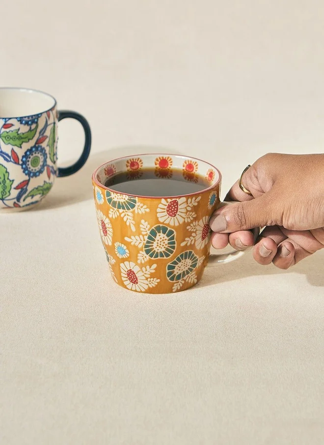 Wildflower Coffee Mug, 300ml