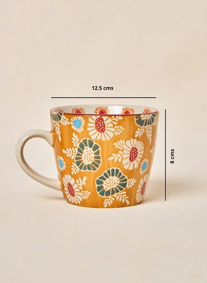 Chumbak  Wildflower Coffee Mug, 300ml  | Best Price UAE