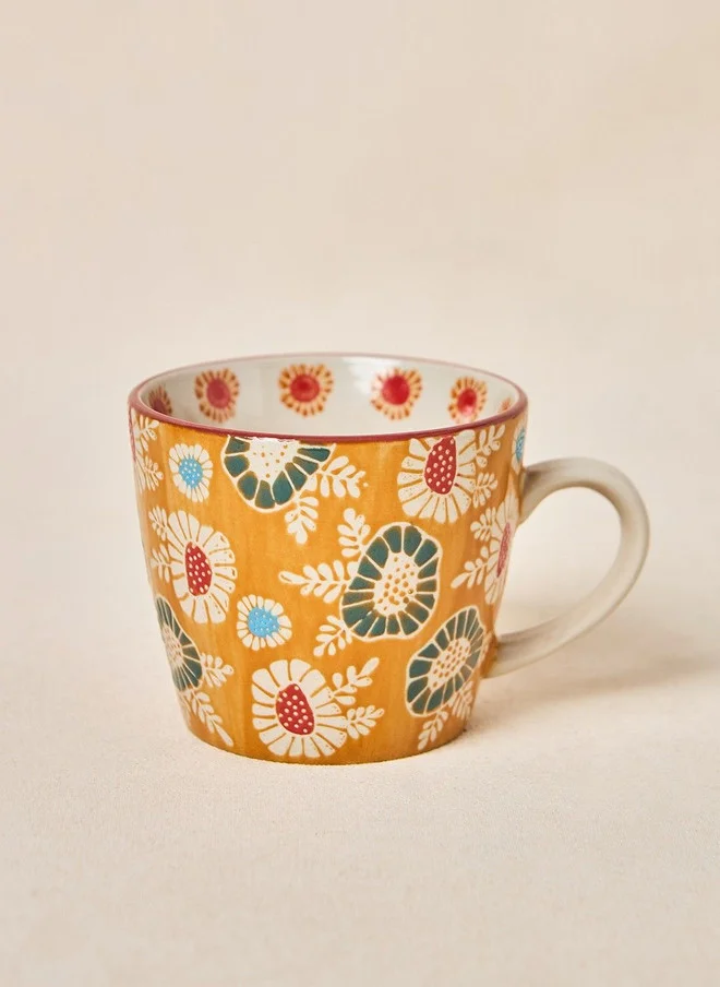 Chumbak Wildflower Coffee Mug, 300ml