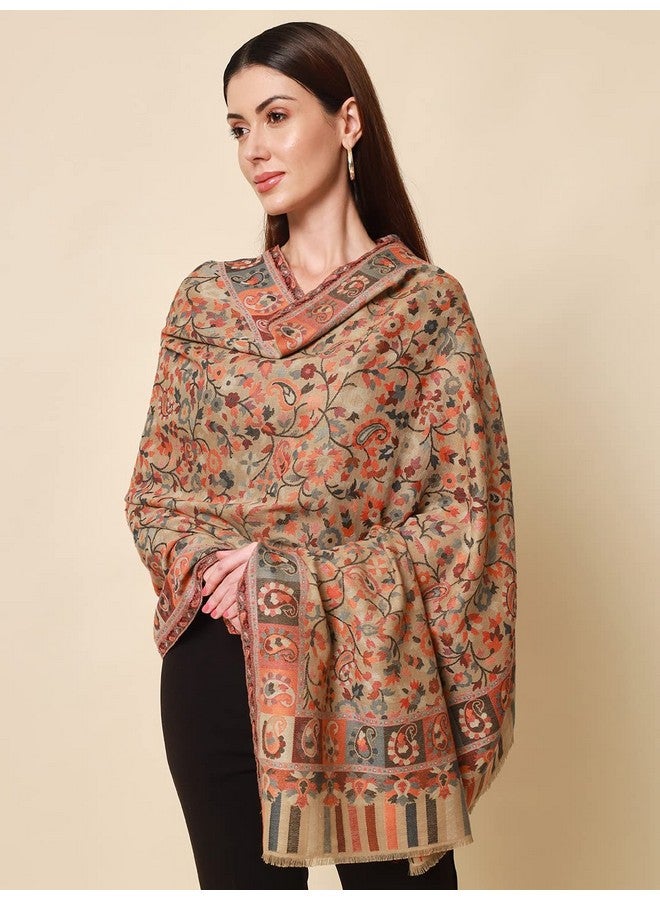 Pashmoda His and Her Gift Set of Kaani Shawls With Wooden Gift Box - Image 5