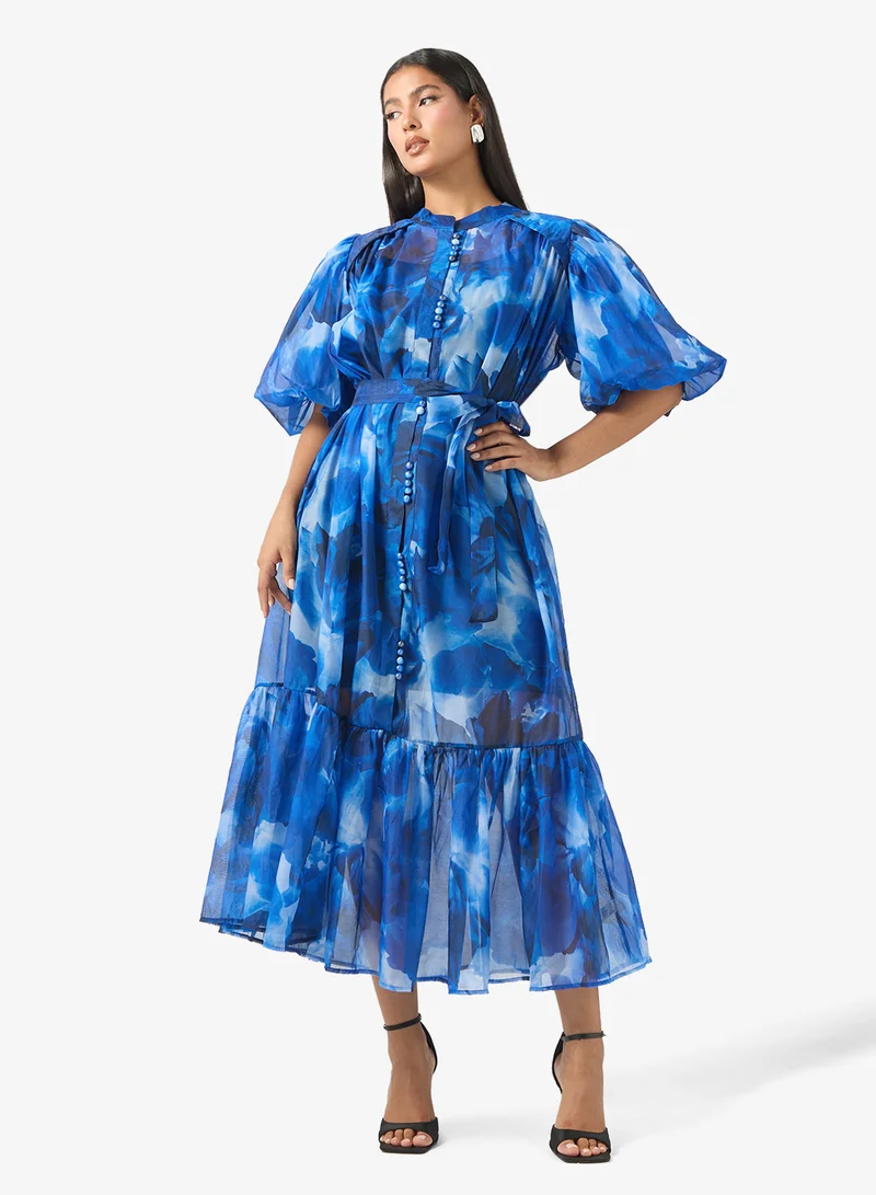 ELLA Floral Print Dress