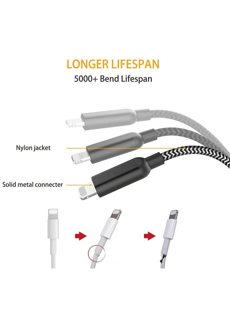 ELTRAZONE - Marvers Lightning to 3.5mm Aux Audio Cable,Apple MFi Certified Aux Cord for iPhone iPad to Car/Home Stereo/Speaker with 3.5mm Headphones Jack Adapter Support iPhone1312/11/XR/XS-(1M nylon braided) - Image 1