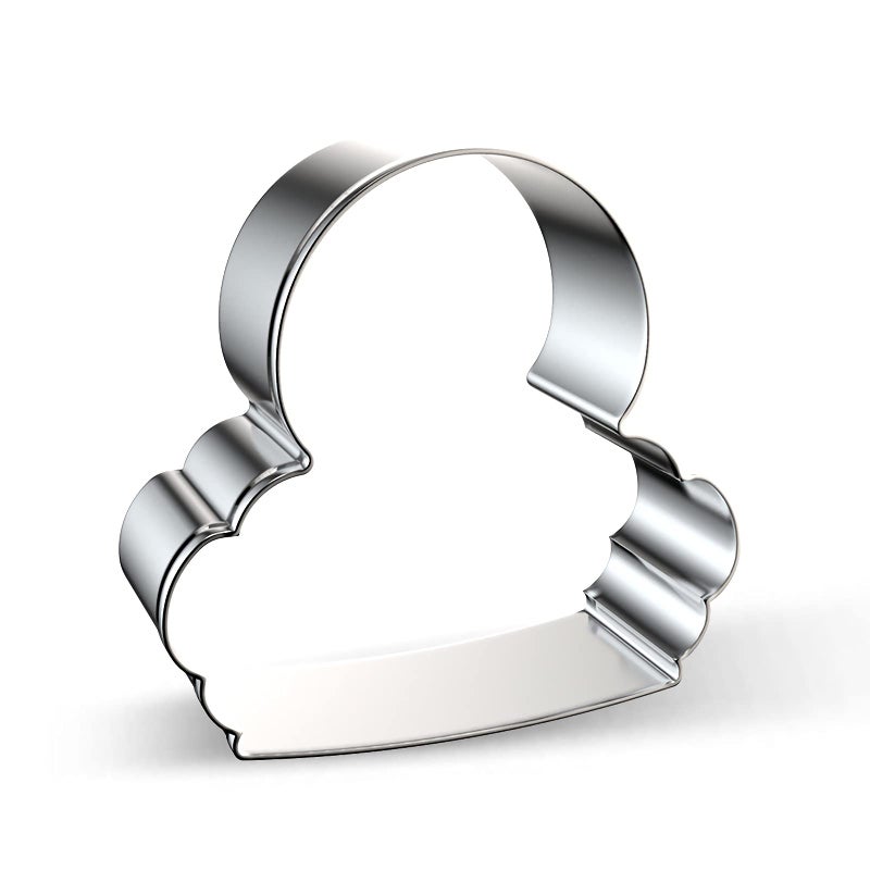 azflyife Duck Shaped Cookie Cutter Set of 4 - Cute Duck and Duckling Metal Stainless Steel Cookie Cutter Biscuit Mold for Fondant Fruit Bread Kids Birthday Party Decorations - Image 3