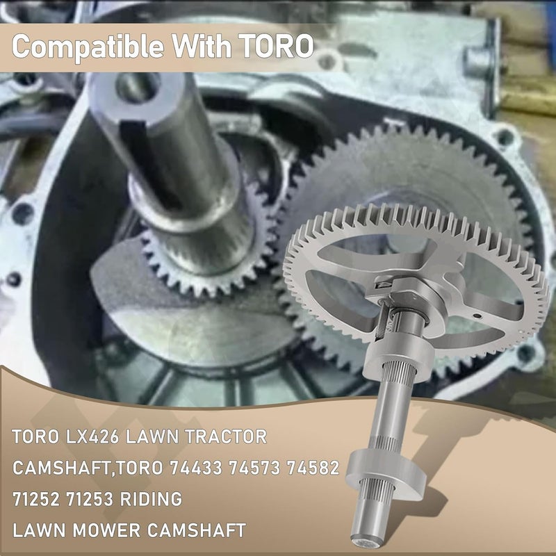 Haiouus 84005207 793880 Camshaft Kit Compatible with B&S 793583 792681 791942 795102 Gasket 697110,795387 Oil Seal & 272475S Gasket W/Fastening Screws - Image 3