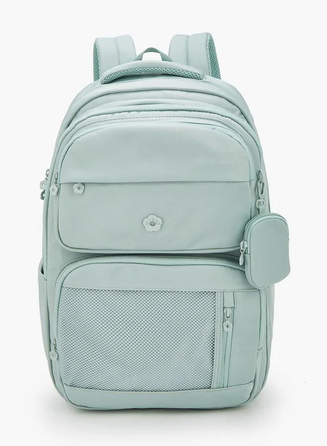 ميسي Solid Backpack With Pouch
