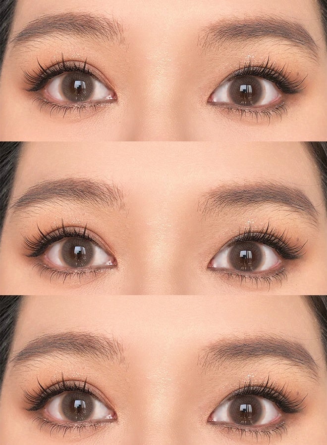 عيون غامضة ميستيك آíz عدسات لاصقة ملونة 6 أشهر، “Marble”  14.20 مم، عدسات تجميلية بمظهر طبيعي للاستخدام اليومي، لون عيون عصري وشائع، للجنسين، مع علبة - Image 3