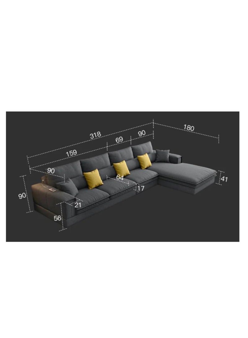 Comfynest Nordic Style and Comfortable Luxury Sofa Set  - Image 2